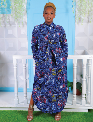 New Shirt Dress Maxi FA